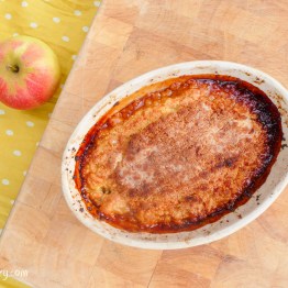 Apple Crumble Two Ways