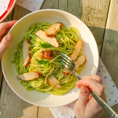 Minted Pea Pasta Sauce